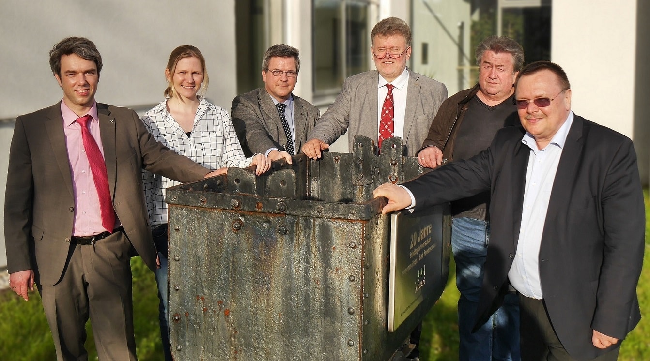 Hauptvorstand des BV Mitteldeutsche Braunkohle 2018: v.l.n.r. Dr. M. Struzina, S. M. Bärmann, R. Bauer, Dr. S. Uhlemann, W. Karmann, K. Krüger